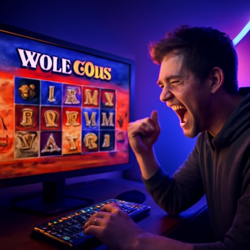 a71 Wolf Gold মরুভূমি থিম দৃশ্য